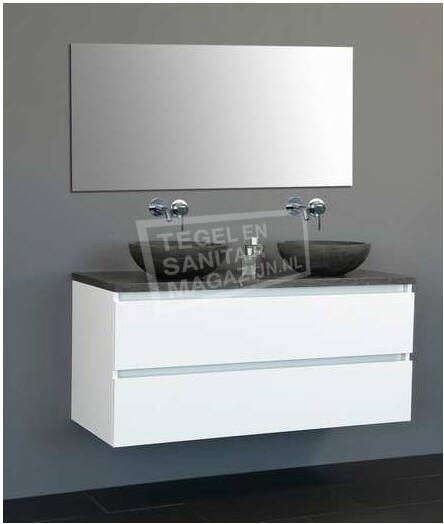 Sanilux Badmeubel Monaco White & Stone 120cm