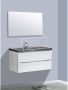 Sanilux Badmeubel Spanje White & Stone 100cm - Thumbnail 1