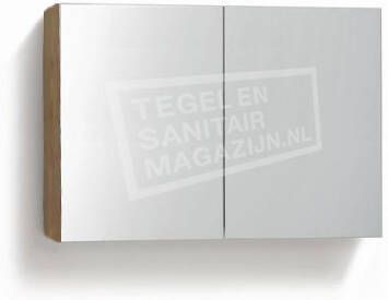 Sanilux Spiegelkast Wood 100cm