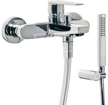 Tres Badkraan Class | Opbouw | Mengkraan | 2-weg | hoh 15 cm | 1-hendel | Rond | Chroom - Foto 2