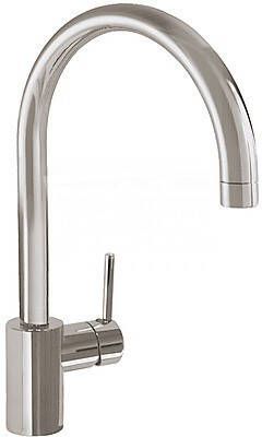 Tres Keukenkraan Max RVS | Opbouw | 360° Draaibaar | Mengkraan | 1-hendel | Rond | RVS look - Foto 3