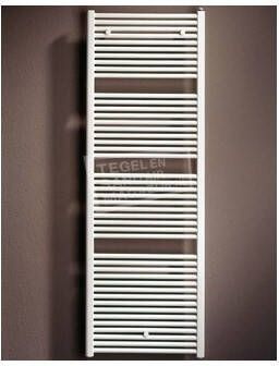 VERALINE Economy radiator 1186W recht verticaal buis rond 4 aansluitingen hxlxd 1750x750x30mm glanzend wit RAL9016