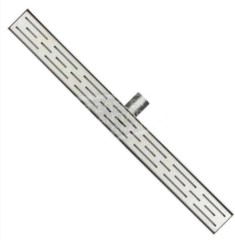 Wiesbaden 3e Generatie 70 cm RVS Douchegoot 40 mm en RVS Sifon en Filter