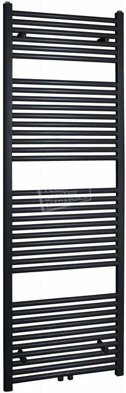 Wiesbaden Elara handdoekradiator midden-onderaansluiting 1185x600 mm 700 Watt antraciet - Foto 7
