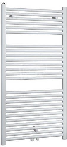 Wiesbaden Designradiator Elara 180x60cm 1067 Watt Glans Wit Middenonderaansluiting - Foto 8