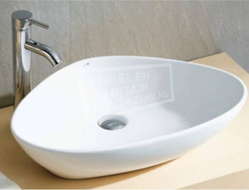 Wiesbaden Xellanz Neuer Elite porseleinen waskom wit 59cm - Foto 2