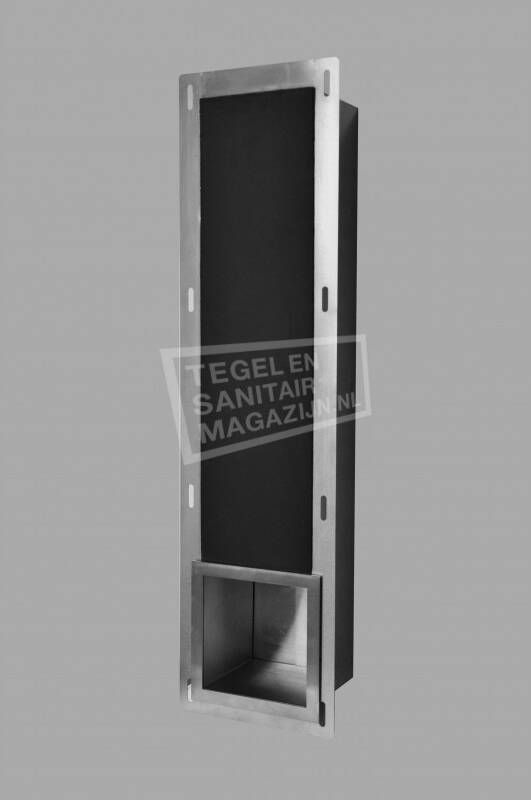 Xellanz Reserverolhouder Inbouw Cleopatra 14x66x12cm RVS - Foto 5