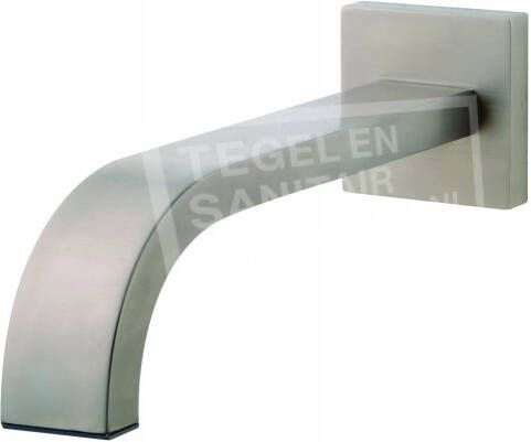 Wiesbaden Rombo inbouw-uitloop vierkant 30cm 1 2 geborsteld staal 29.4018 - Foto 2