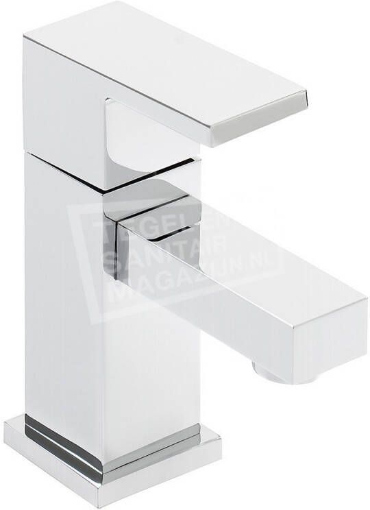 Wiesbaden Fonteinkraan Rombo | Opbouw | Koudwater kraan | Standaard model | Vierkant | Chroom - Foto 3