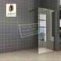 Wiesbaden Graffic inloopdouche 1200 x 2000 x 10 mm nano safety glass folie helder glas mat zwart 20.4259 - Thumbnail 5