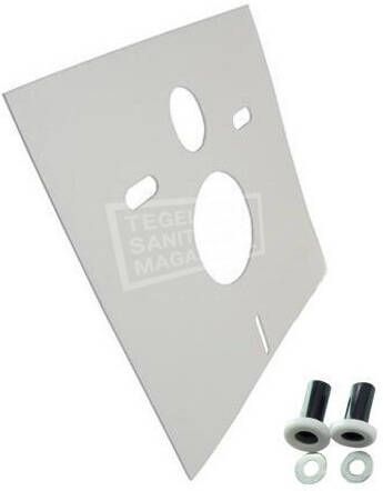 De Beer Riko Wandcloset isolatieset 400 x 420 mm dikte 5 mm 32.2001 - Foto 2