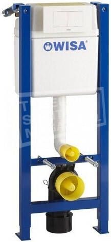 Wisa Xt Wc Inbouwelement Wandcloset 98 Cm. Frontbediening - Foto 2