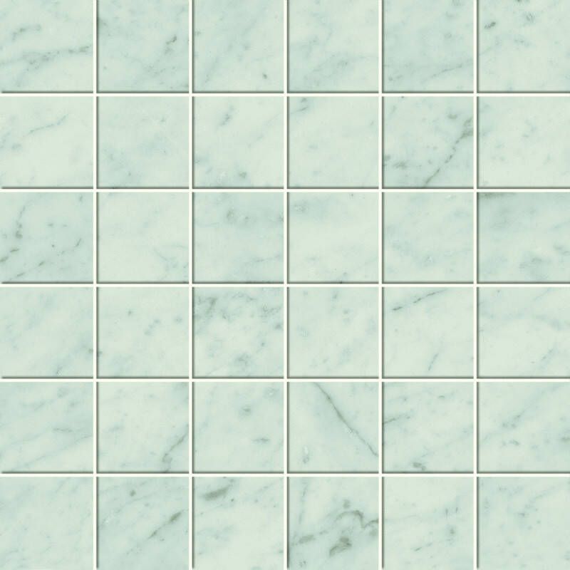 Atlas Concorde Solution Exigo Carrara mat mozaiek 5x5 op net van 30x30