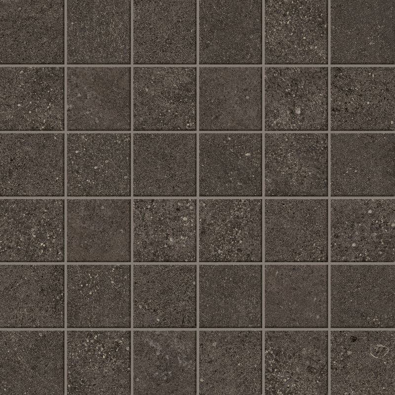 Atlas Concorde Solution Yacht Anthracite mozaiek 5x5 op net van 30x30