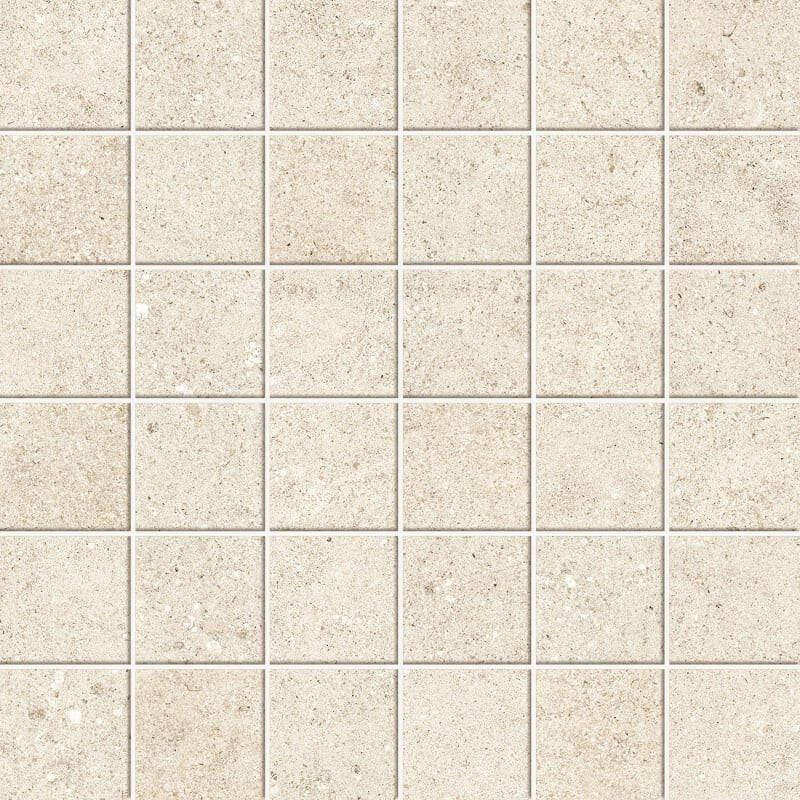 Atlas Concorde Solution Yacht Ivory mozaiek 5x5 op net van 30x30