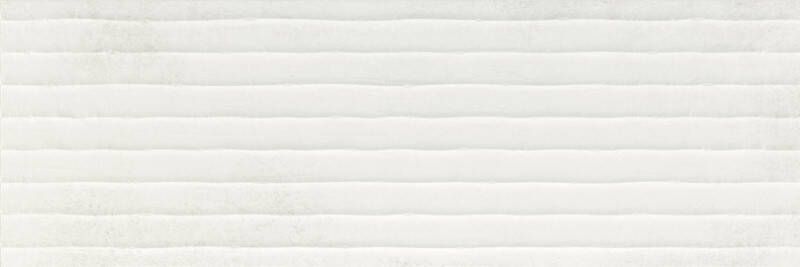 Baldocer Ceramica Code wandtegel 40x120cm Rechthoek 11mm gerectificeerd Betonlook Tesla white SW07312220-3