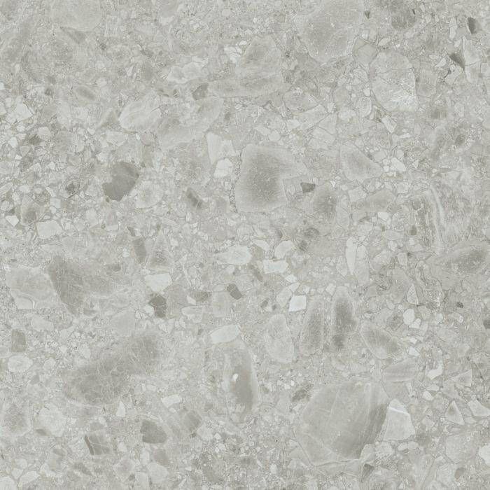 Baldocer Ceramica Nover wand- en vloertegel 60x60cm 9.5mm Vierkant gerectificeerd Terrazzo Grijs mat SW07311815