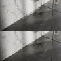 Brauer Douchegoot Geborsteld RVS Muur Montage Inclusief Vloerflens 80x7 cm Zero Tegelinlegrooster Omkeerbaar - Thumbnail 2