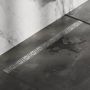 Brauer Douchegoot StanDrain 140x7 cm RVS Vloerflens Inclusief Kunststof Sifon Verstelbare Poten - Thumbnail 3