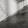 Brauer Douchegoot WallDrain RVS Geborsteld Muur Montage 100x7 cm Inclusief Sifon Kunststof Standaard Rooster - Thumbnail 3