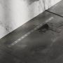 Brauer Douchegoot Small 90x5 cm RVS Vloerflens Inclusief Kunststof Sifon Verstelbare Poten - Thumbnail 2