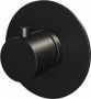 Brauer Black Edition inbouwthermostaat met inbouwdeel 1 gladde knop mat zwart 5-S-018RR - Thumbnail 2