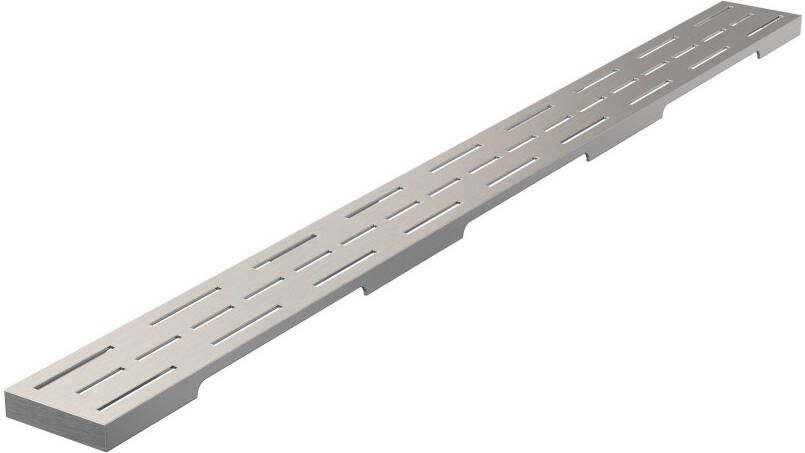 Brauer Douchegootrooster StanGrid RVS Standaard tbv Douchegoot STD W PS 80x7 cm