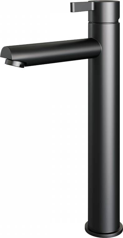Brauer Wastafelkraan Black Edition HD1 Opbouw Hoog Mengkraan Rond Coldstart Mat Zwart 1 Greeps - Foto 2