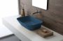 By Goof Mees Design Waskom 60x42x16.6cm Rechthoek Mat Blauw JBS6200 - Thumbnail 2
