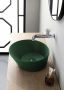 By Goof Mees Design Waskom 42x42x16.5cm Rond Mat Groen JBS6187 - Thumbnail 2