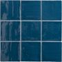 By Goof wandtegel 13x13cm 10mm Vierkant Marine blauw Glans SW07310720-17 - Thumbnail 2