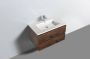 By Goof Badkamermeubel Tieme in hoogglans wit 800x500x480mm met topblad - Thumbnail 2