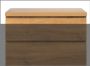 Kerabo Urban wandtegel 60x15cm 9mm Vierkant Betonlook Zwart mat SW07311986-1 - Thumbnail 3