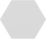 Cifre Ceramica Hexagon Timeless wand- en vloertegel 15x17cm 9mm Zeshoek Lichtgrijs mat SW07311860-4 - Thumbnail 2