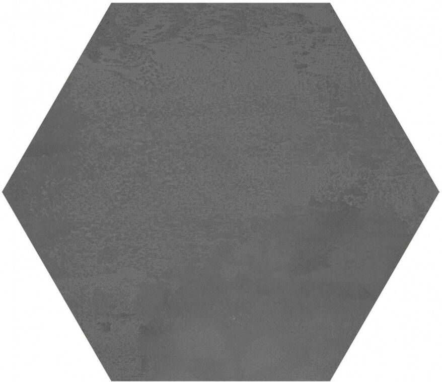 Cifre Cerámica Hexagon-zeskant Madelaine Antraciet 17 5x17 5