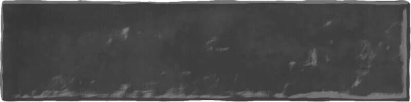 Cifre Cerámica Moos Anthracite handvorm 6 5x26 glans