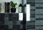 By Goof Moos wandtegel 6.5x26cm Anthracite glans (antraciet) SW07314476-1 - Thumbnail 2