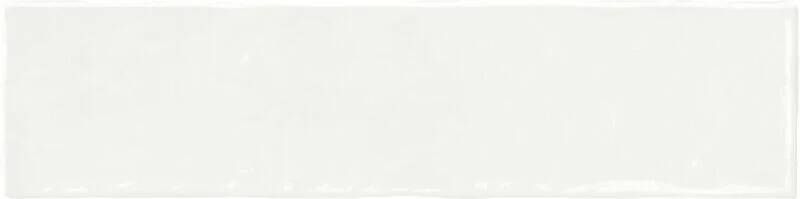 Cifre Cerámica Moos White handvorm 6 5x26 glans