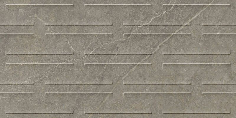 Cifre Ceramica Munich wandtegel 30x60cm gerectificeerd Natuursteen look Taupe decor mat (bruin) SW07314225-9