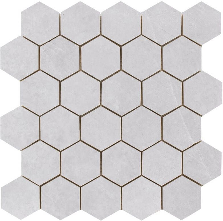 Cifre Cerámica Statale Pearl hexagon mozaiek op net van 26 3x27 4