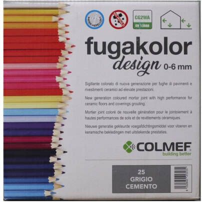 Colmef Voegmortel Flexibel Grigio cemento Nr. 25 3kg