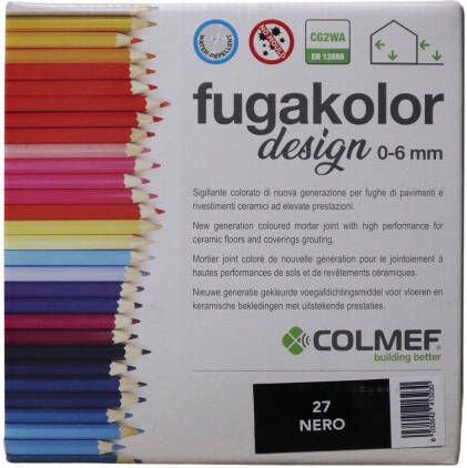 Colmef Voegmortel Flexibel Nero Nr. 27 5kg SW07312306-7 - Foto 1