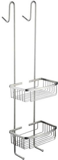 Best Design Rome Etagere 80.4x24.2x16cm voor ophangen chroom 3814160 - Foto 1