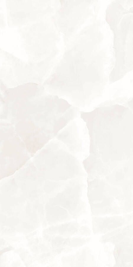EnergieKer Onyx Vloer- en wandtegel 80x160cm gerectificeerd glans Wit SW07314175-4