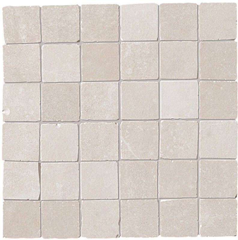 FAP Ceramiche Maku Light macro mosaico mat anticato 5x5 op net