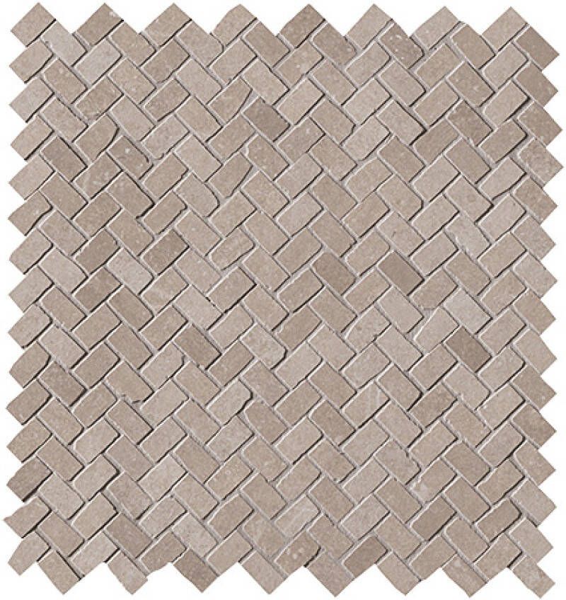 FAP Ceramiche Maku Nut spina mosaico mat anticato 1 3x2 3 op net