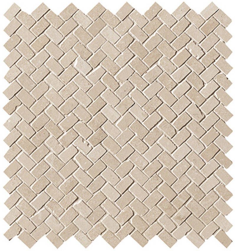FAP Ceramiche Maku Sand spina mosaico mat anticato 1 3x2 3 op net