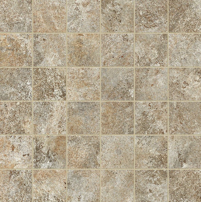 FAP Ceramiche Nobu Slate macro mosaico 5x5 op net van 30x30