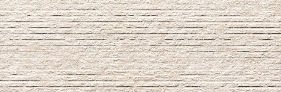 FAP Ceramiche Nobu White wandtegel row 25x75 rett
