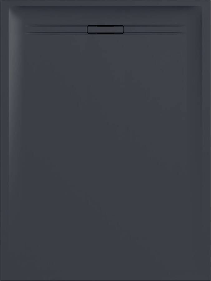 Geberit Sestra Douchevloer 100x90cm grafiet leisteen 550.273.00.2